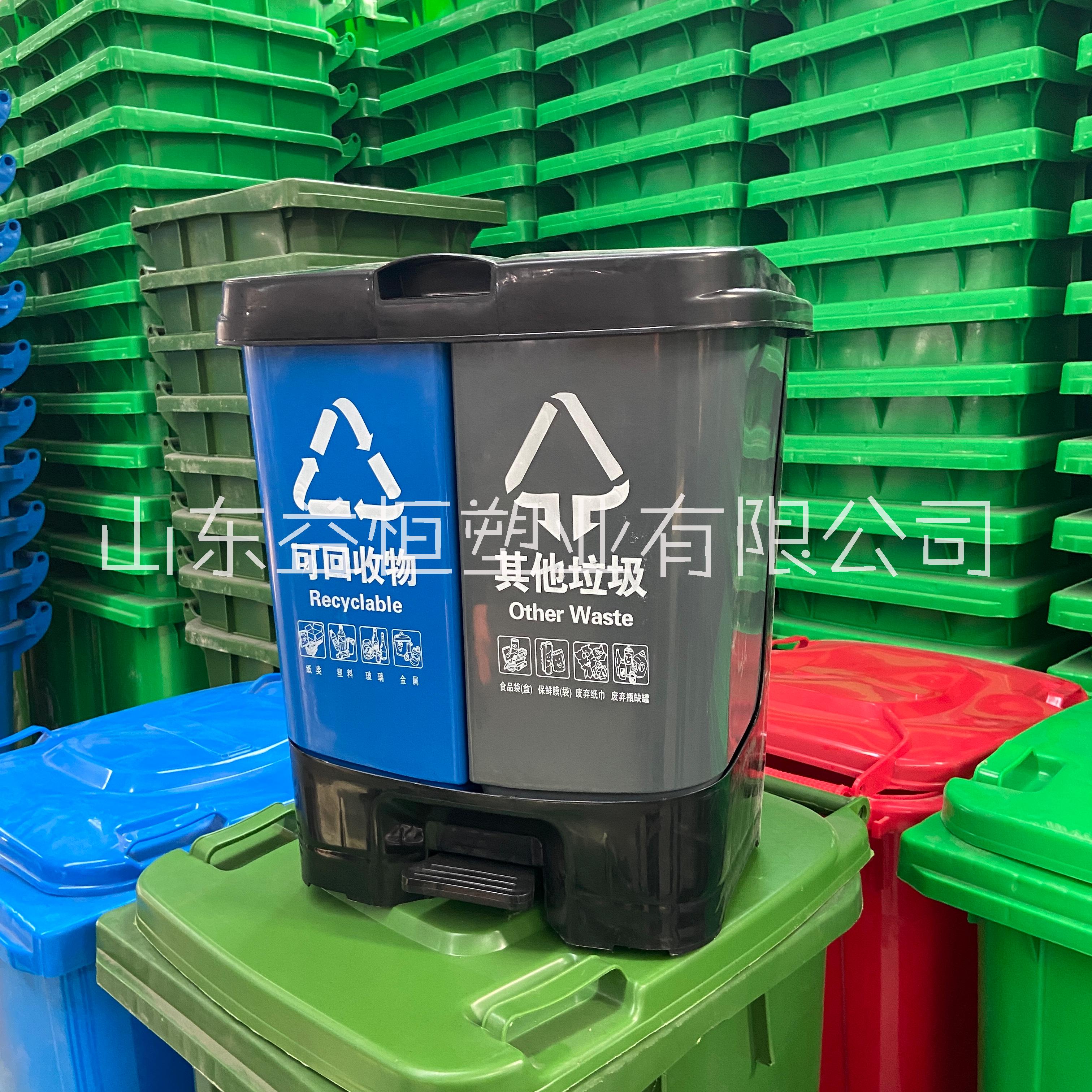 吉林省小区塑料环卫垃圾桶厂家直销 型号齐全欢迎选购