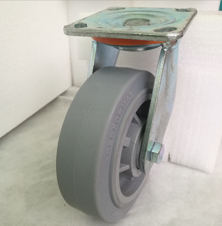 4寸重型TPR人造胶轮 小车轮 万向轮 5寸6寸8寸胶轮 静音轮
