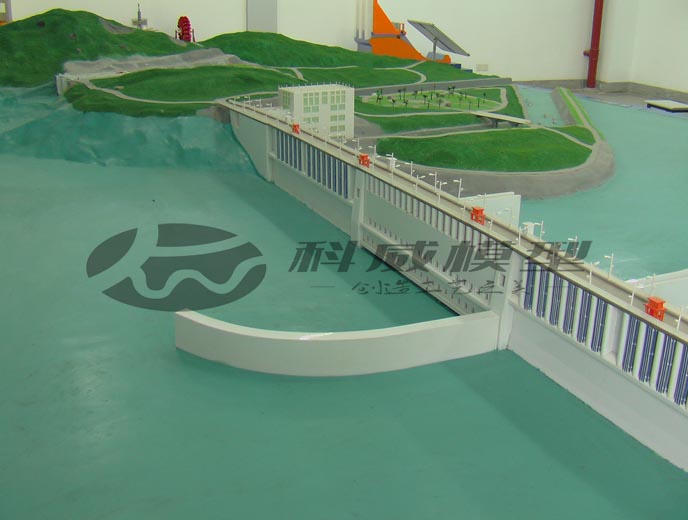 供应长沙科威KWMX-121 渠系配水建筑物总体布置沙盘模型 渠系建筑物动态演示模型