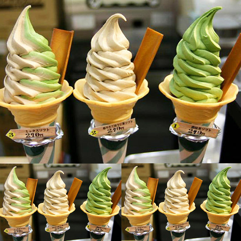 上海拼色冰淇淋机租赁多口味图片