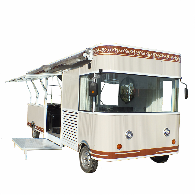 本厂生产直销 多功能电动奶茶车美食车