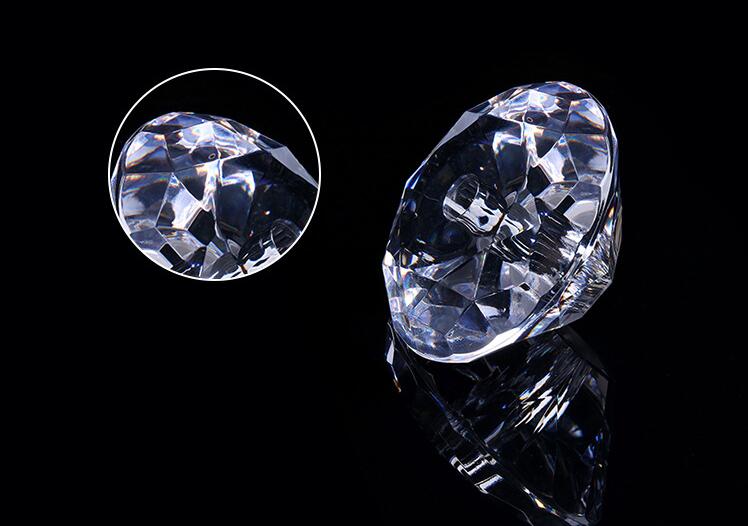 厂家直销灯具配件创意摆件礼品亚克力灯饰台灯配件80mm大钻石 80大钻石