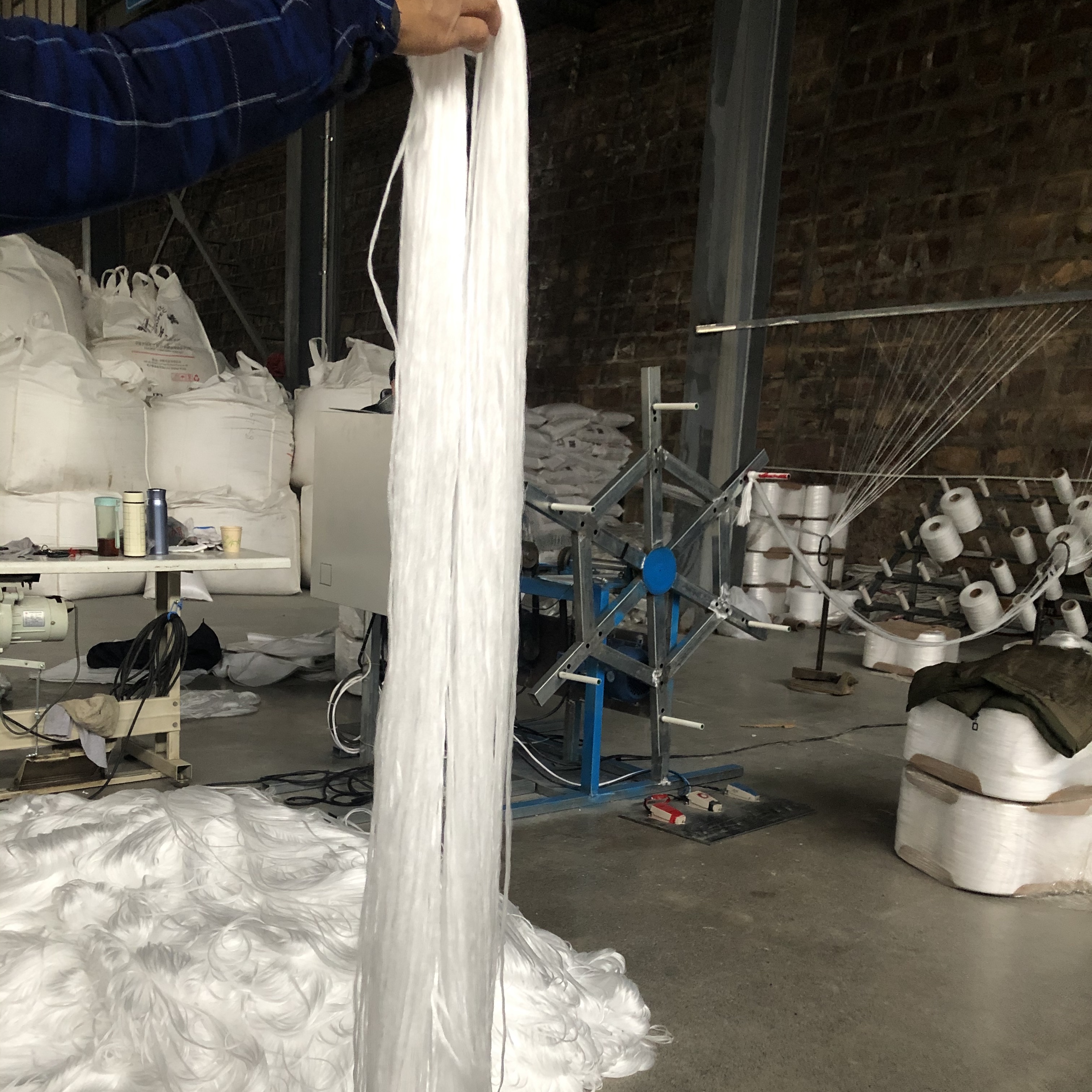 河南纤维束生产厂家，纤维束出厂价，水处理用纤维束填料图片