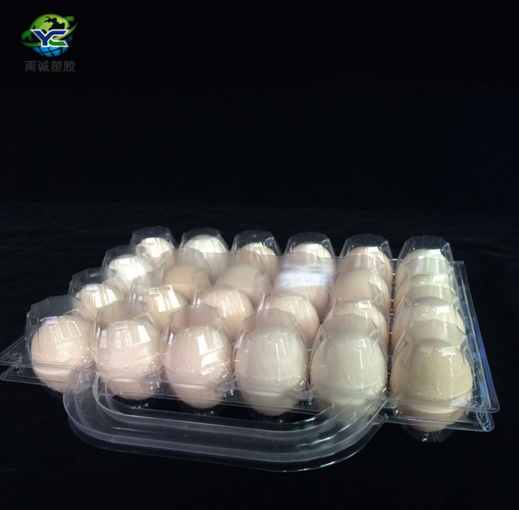 东莞市手提鸡蛋托盘厂家厂家直销24枚手提鸡蛋托盘 禽蛋包装盒 透明吸塑 包装托盘 量大从优