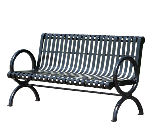 铁艺公园椅金属焊接休闲椅