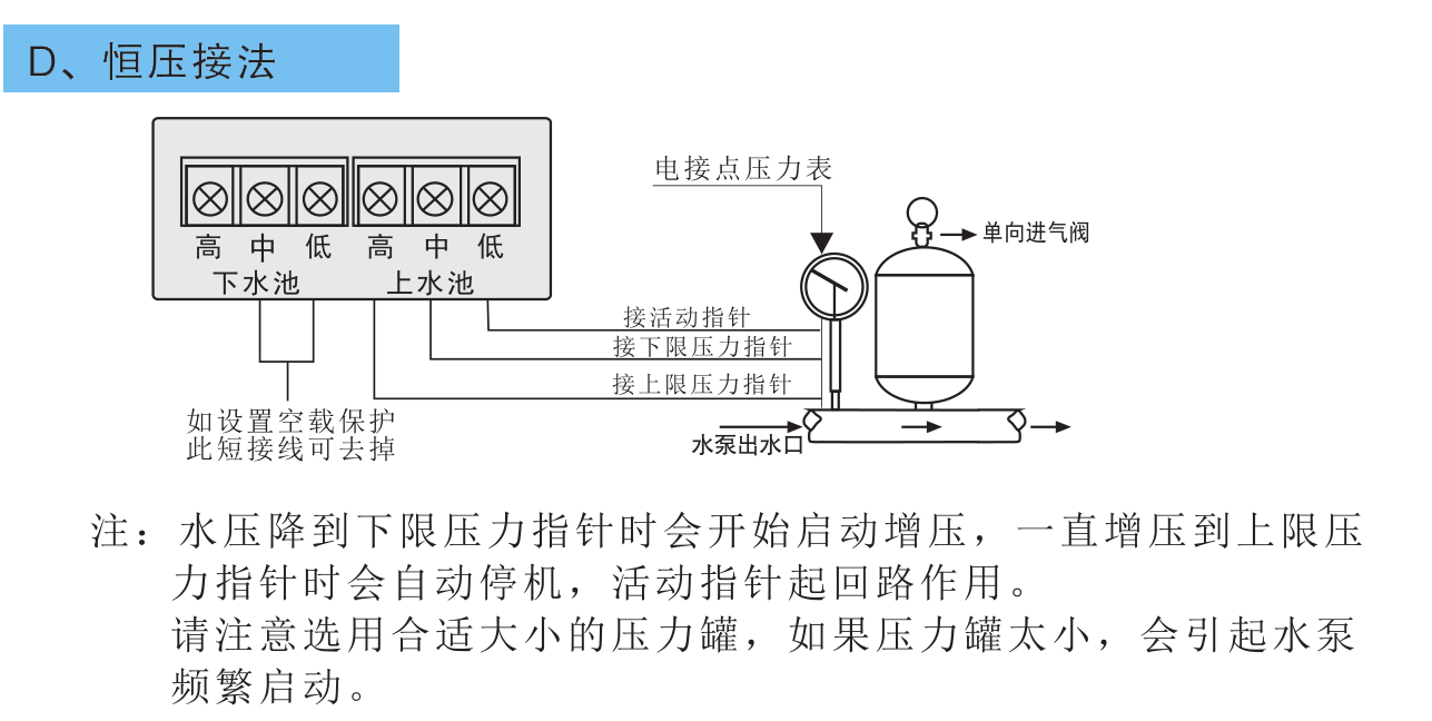 临沂市泵宝牌水泵智能控制器接线带图厂家泵宝牌水泵智能控制器接线带图
