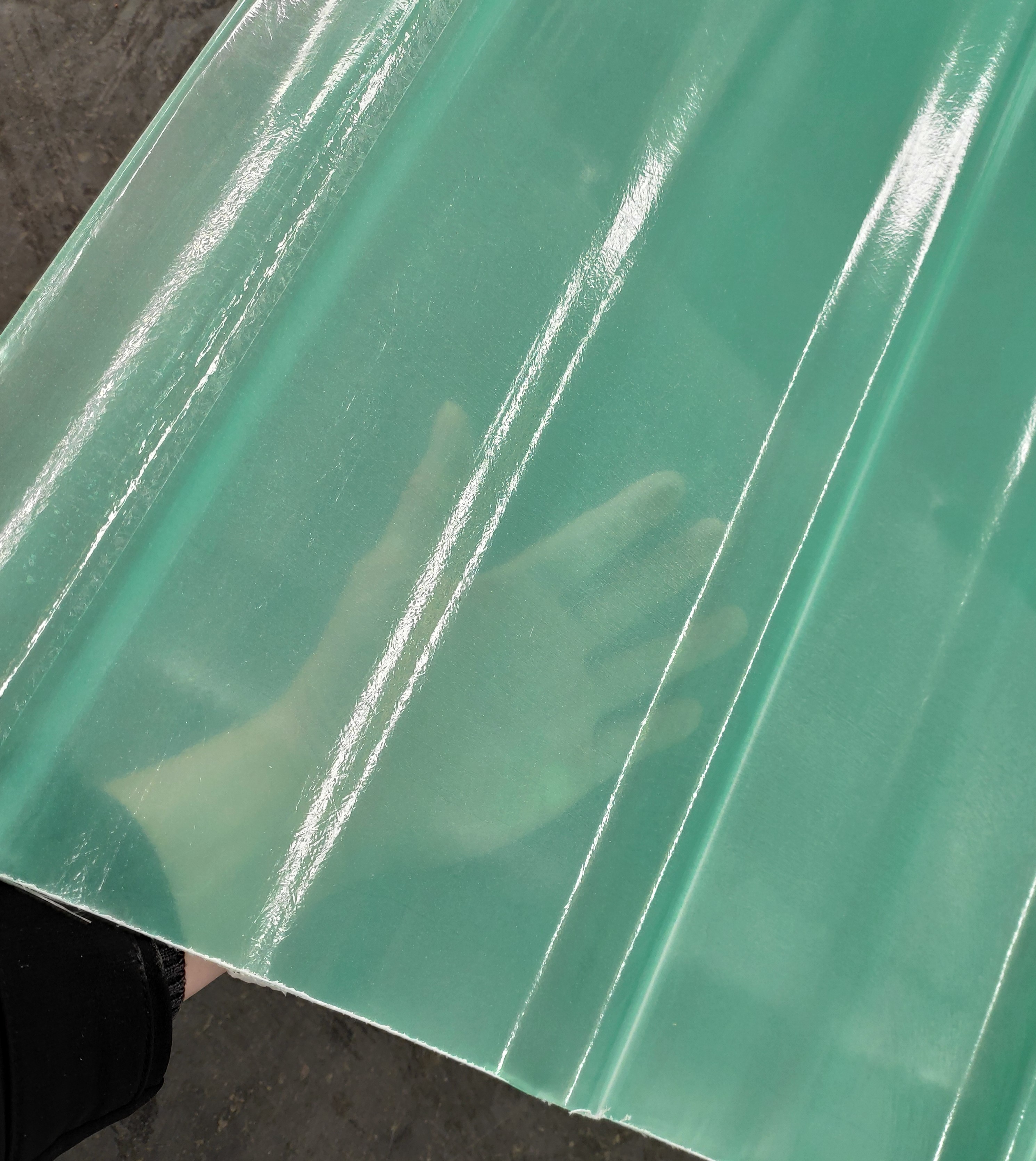 山东艾珀耐特采光板 900型  玻璃钢防腐瓦 防火玻璃钢瓦 山东艾珀耐特采光厂家图片