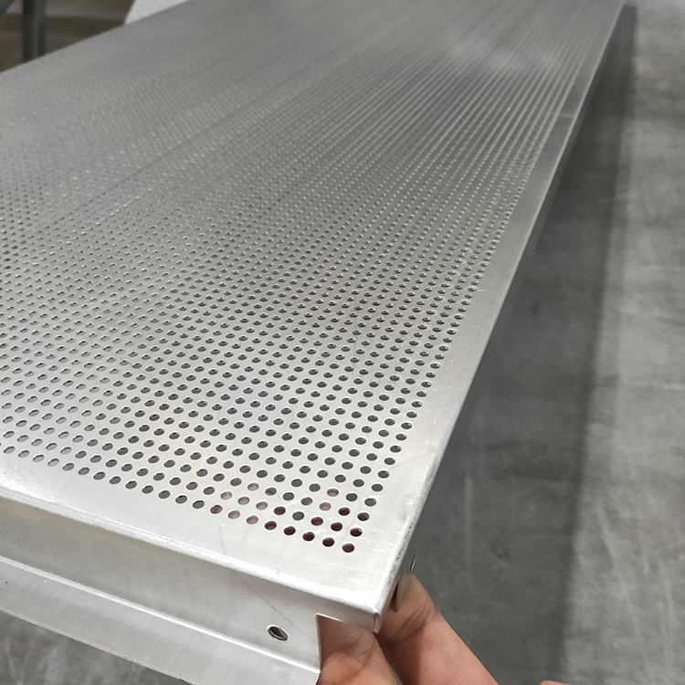报告厅勾搭铝板吊顶 2.0勾搭铝单板 微孔铝单板