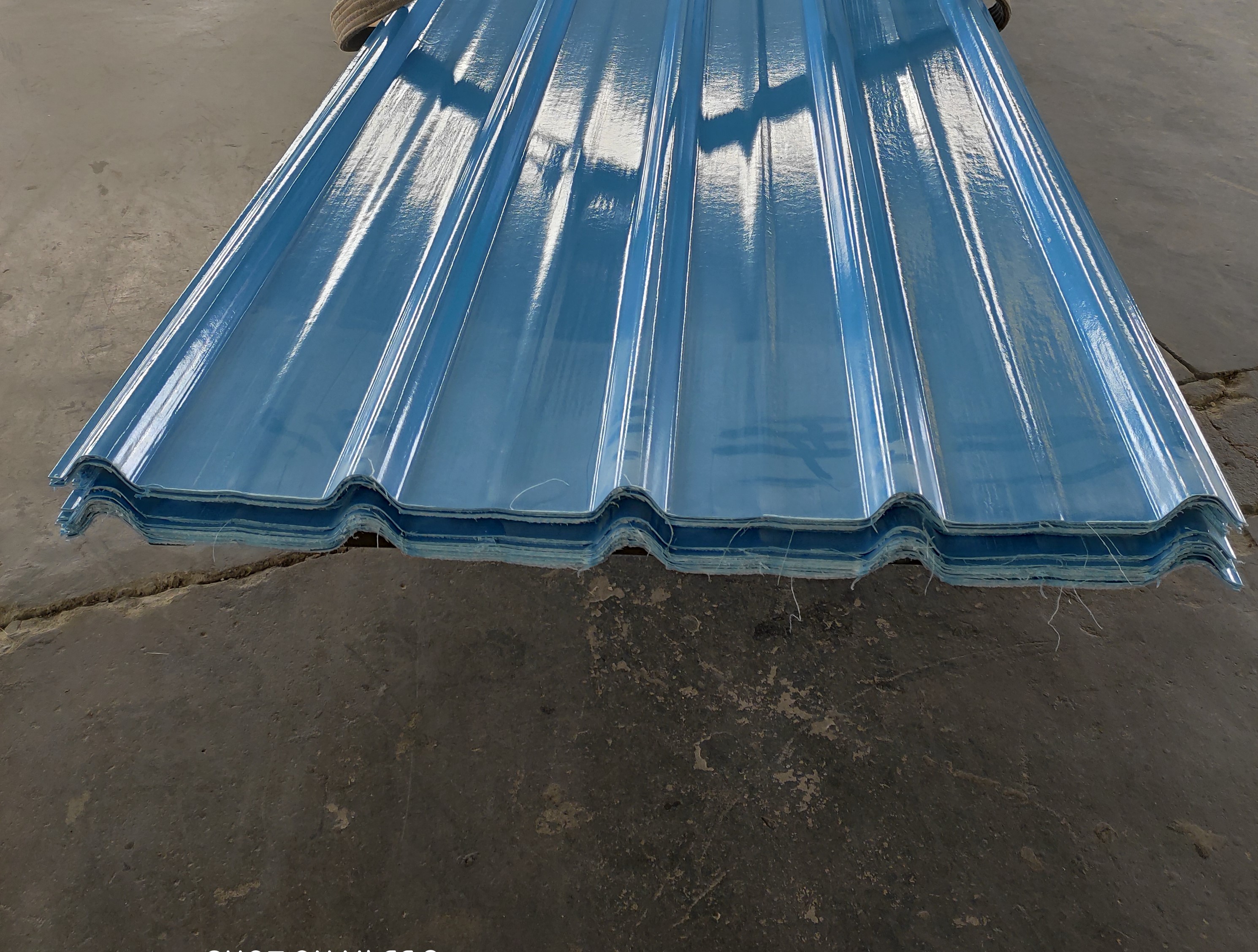 河北采光瓦厂家 采光板 防腐瓦 采光板价格 厂房改造 艾珀耐特  河北采光瓦 980型 蓝色