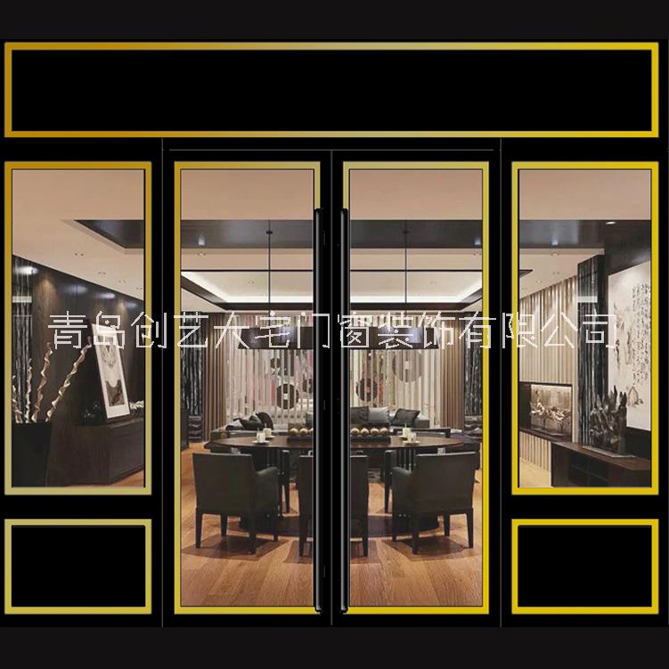 青岛地簧门 适用于店铺商铺办公写字楼单元门图片