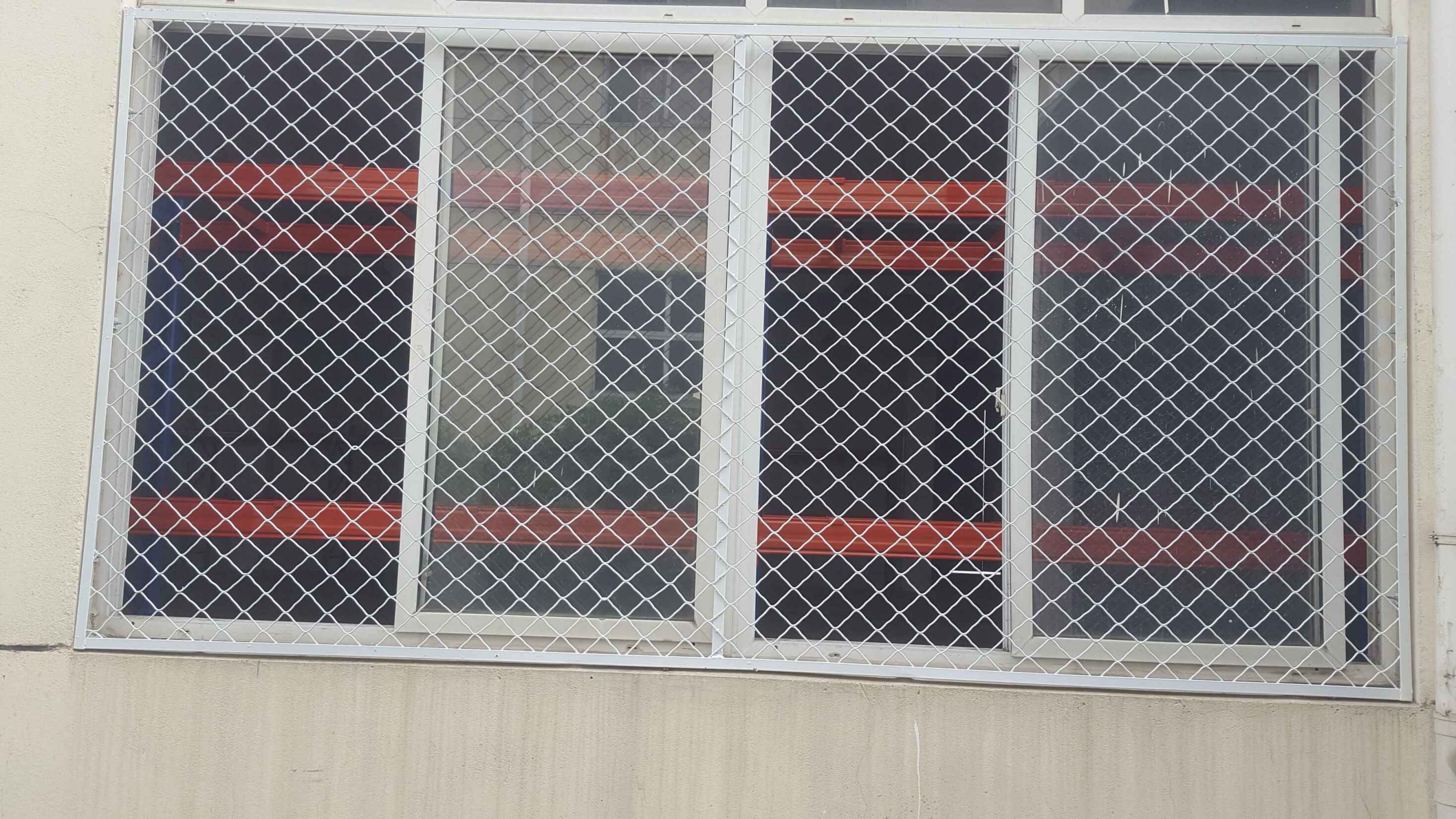 钢丝网防盗窗、金属网防盗窗、美格网防盗窗