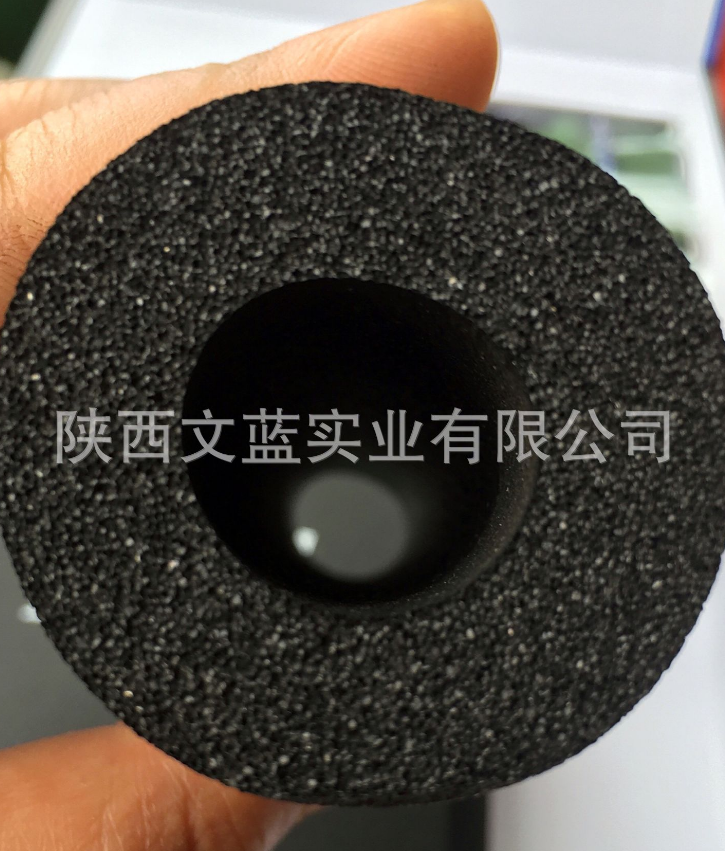 B1级橡塑保温管▁铝箔橡塑管▁橡塑海绵发泡管生产厂家