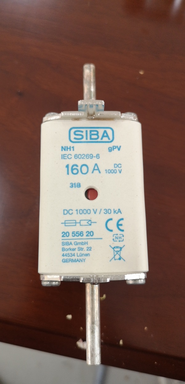 SQB3型2063532.900熔断器低压690V  品牌SIBA西霸--赛晶代理