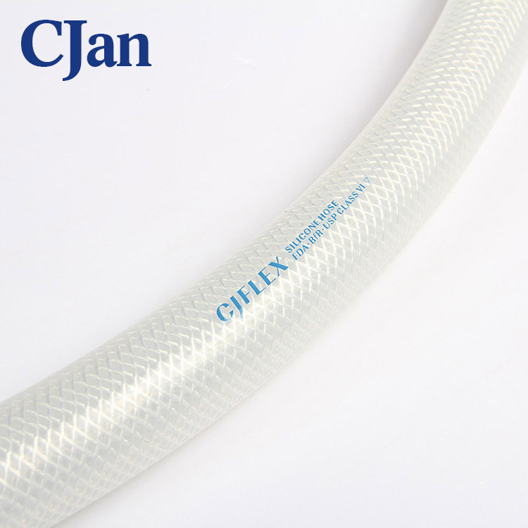 CJFLEX 玻纤网纹硅胶管批发