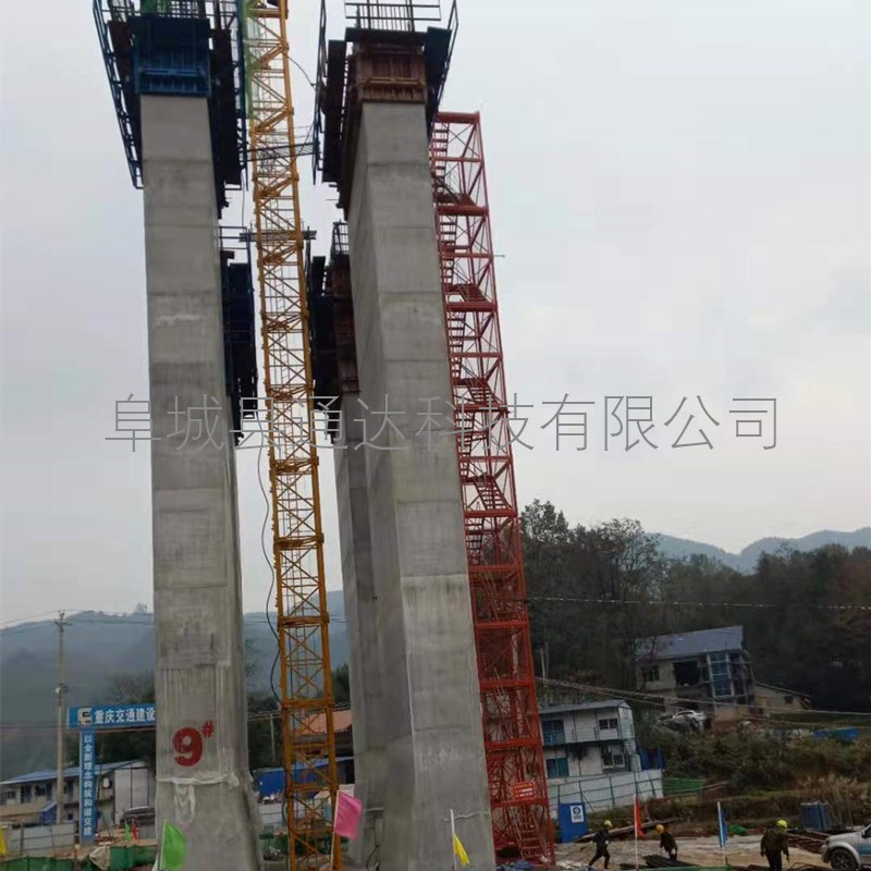 组合式安全爬梯生产厂家 四川通达爬梯 桥梁施工爬梯
