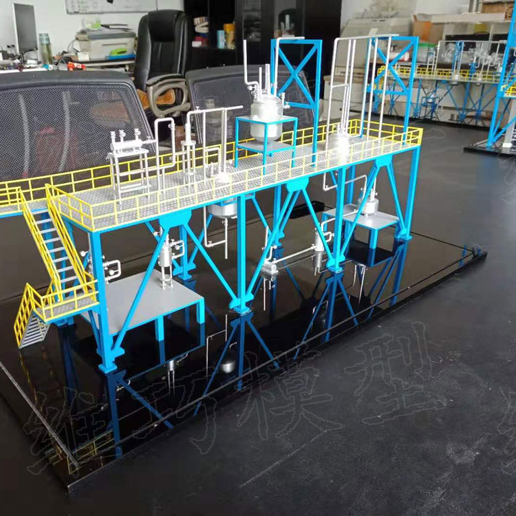 上海市化工结晶生产装置模型厂家反应釜模型定制 化工结晶生产装置模型 精细化工生产流程模型订制