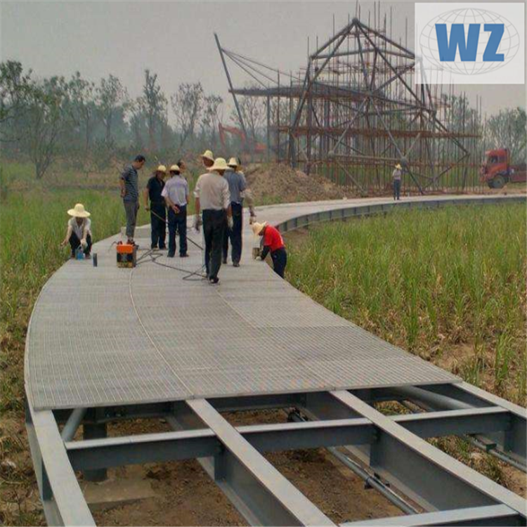 浙江镀锌钢格板WZ电厂镀锌钢格板WZ建筑工地用钢格板，网众制品