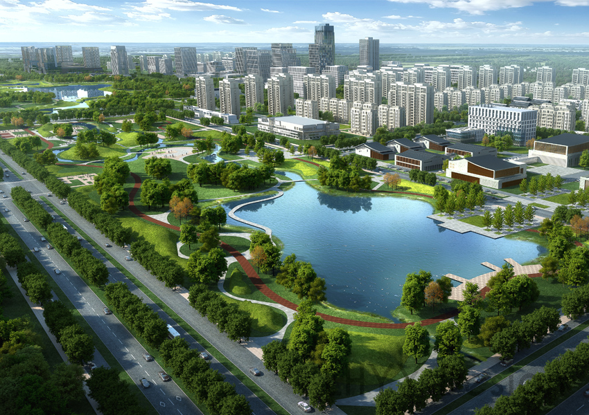 北京园林绿化设计公司 绿化施工 园林绿化效果图设计