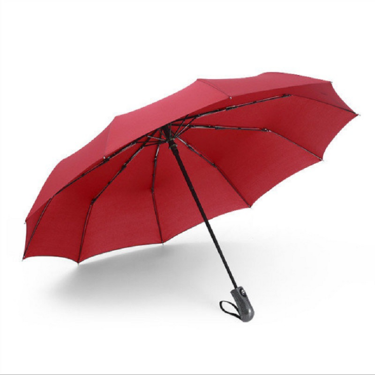 全自动雨伞  折叠伞男士商务雨伞  加固防风定制雨伞