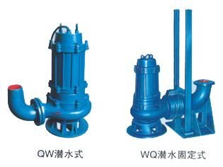 QW/WQ固定式/移动潜水排污泵图片