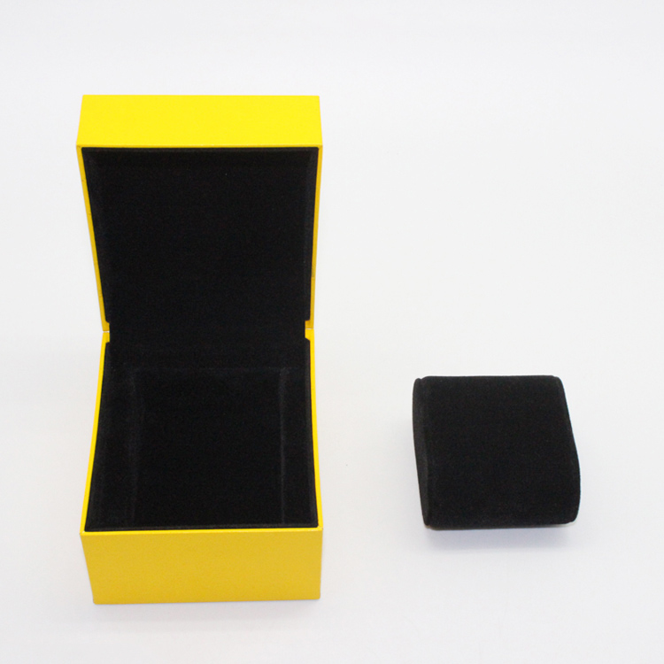 珠三角轻工业工厂订制 机械手表精工手表盒  棕色手表盒  金黄色醒目包装礼盒 个性款式 金黄色醒目包装礼盒