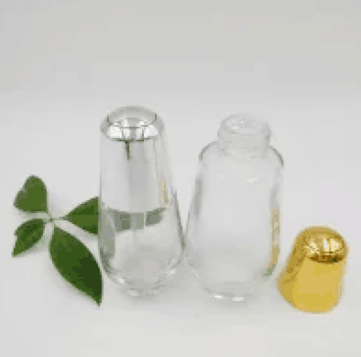 透明玻璃精油瓶30ml白色玻璃瓶 广州透明玻璃精油瓶价格 白色黑胶头 滴管精油瓶 玻璃瓶