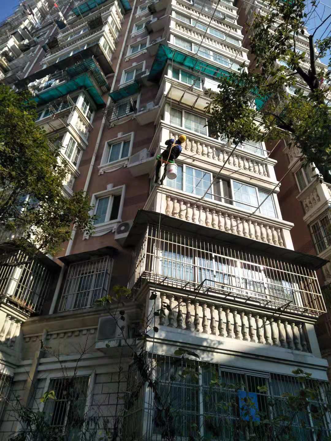 上海吊绳作业 住宅楼 商务楼 院楼 教学楼高空作业