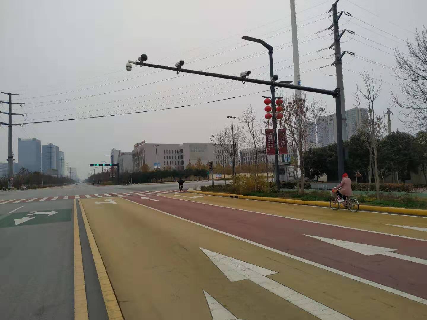 陕西联电UEtx道路监控立杆生产流程