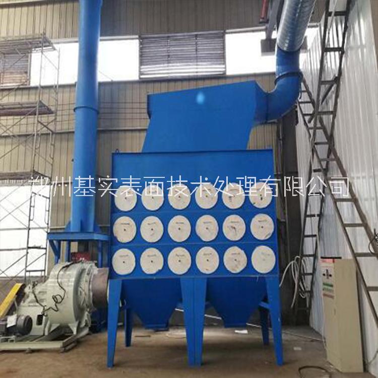 河南废气处理设备 厂家选郑州基实  滤芯除尘器厂家直供图片