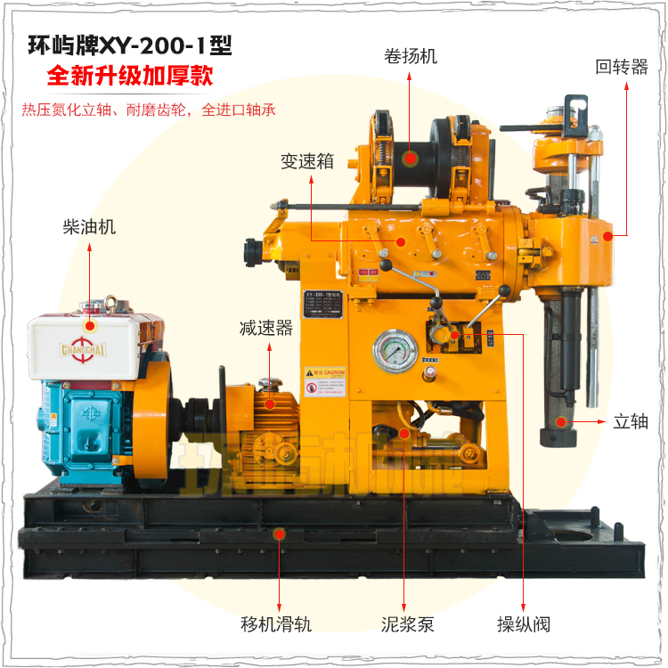 广州市XY-200-1型钻井机厂家