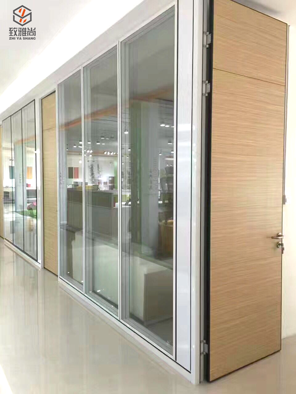 致雅尚玻璃隔断隔墙厂家大量供应致雅尚玻璃隔断隔墙铝型材，高隔间成品隔断