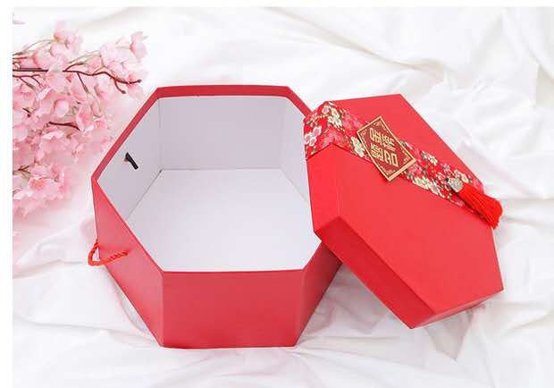 厂家直销 精美多边形包装礼盒 大中小多规格 可定制图片