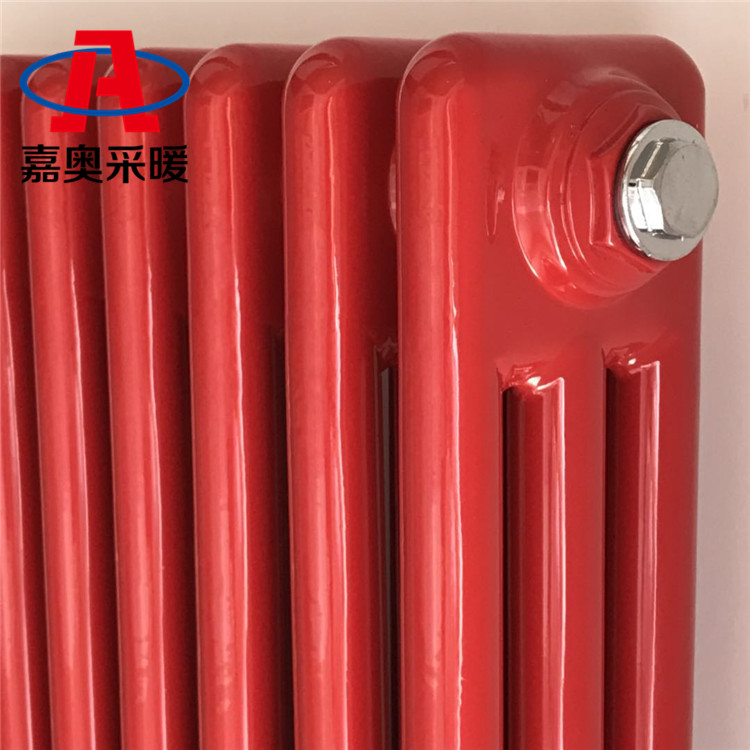 低碳钢三柱散热器-QFGZ306钢制三柱型暖气片 钢三柱暖气片