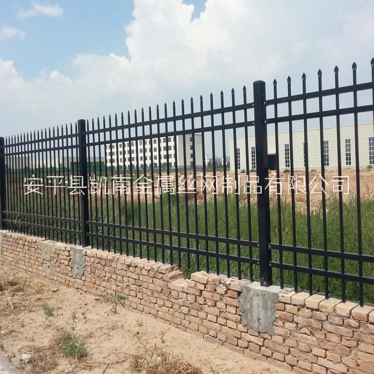 锌钢围墙护栏铁艺栏杆学校别墅户外小区栅栏庭院篱笆花园隔离围栏