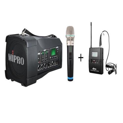 台湾咪宝MIPRO MA100DB 无线 便携式扩音器北京总代理  MA100DB音箱
