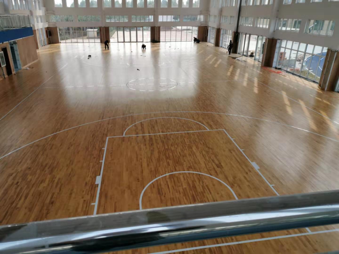 沧州市体育运动木地板厂家体育运动木地板适用于篮球馆羽毛球馆健身房舞台等室内运动场馆