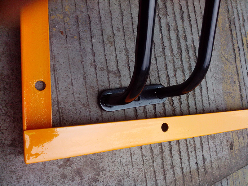 碳素钢卡位式自行车停车架（自行车停放架）
