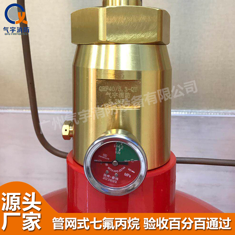 云南昆明厂家直销  柜式双瓶组七氟丙烷气体灭火系统  广州气宇指定供货商