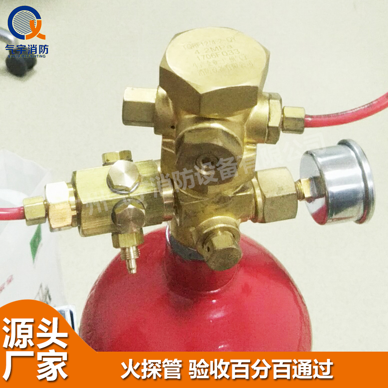 四川省生产二氧化碳火探管气体灭火装置 气宇指定生产厂家