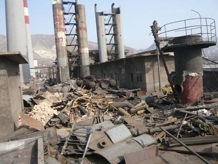 盐城化工厂拆除公司化工设备拆除钢结构回收