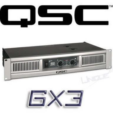 北京市促销产品美国 QSC GX3 大功率放大器 GX3功放