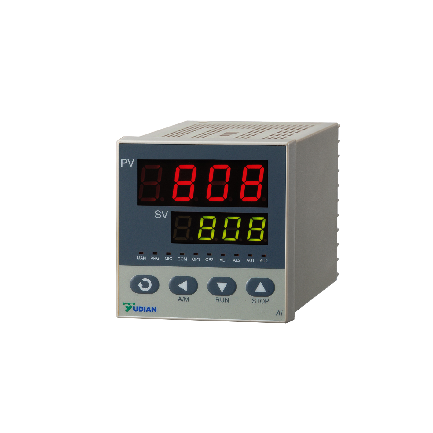 供应厦门宇电高精度温度控制器 带50段可编程程序段厦门宇电温控器AI-808P图片