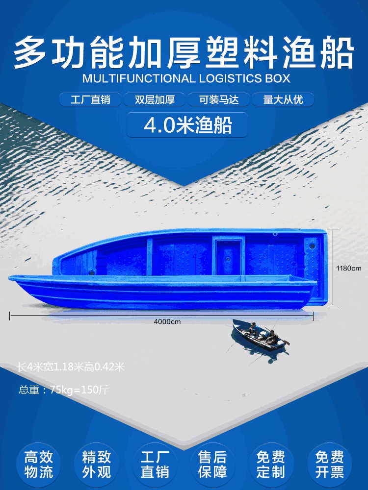 一艘渔船满足你对大海的渴望 你知道重庆哪里有卖4米渔船的地方