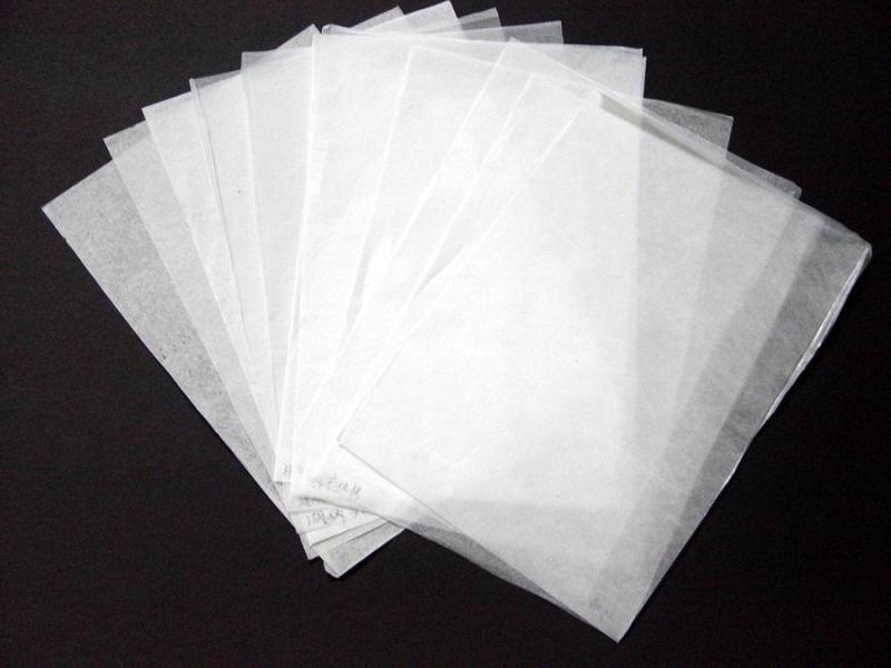 30克淋膜蜡光纸食品级油光纸蜡光纸油光纸半透明油蜡纸