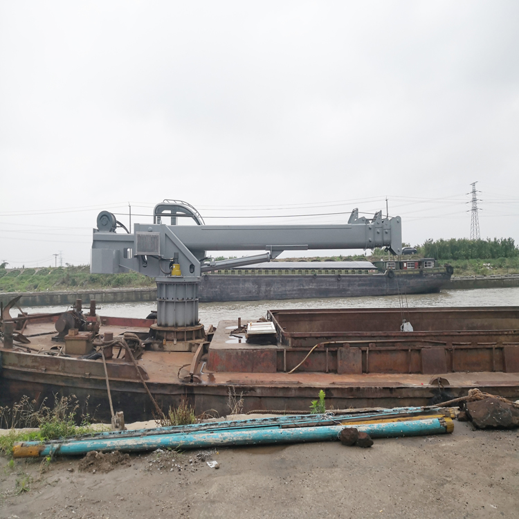 鄂州 鄂州6吨船吊厂家 折臂船吊