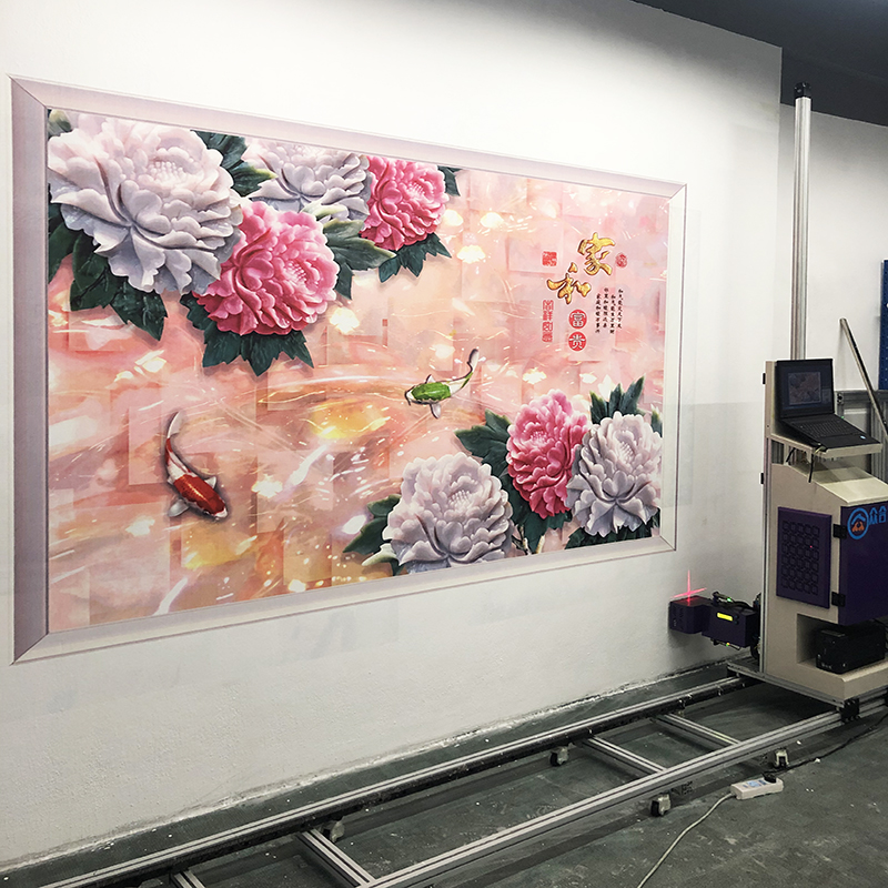 深圳市5D墙画广告彩绘机3D墙体彩绘机厂家