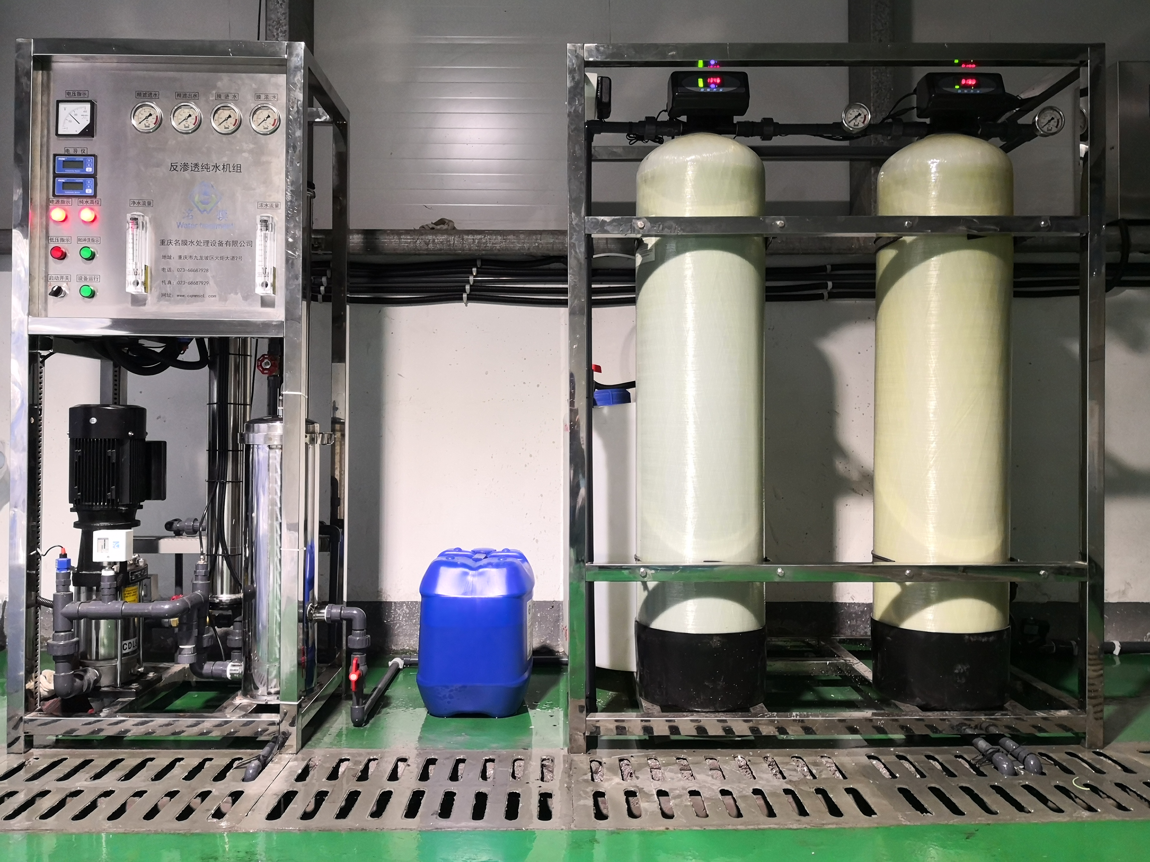 眉山0.5T单级反渗透设备成都小型生活饮用水反渗透设备厂家