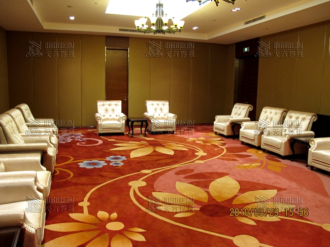 地毯厂直销上海世博会接待厅地毯同款 可定制 提供打样铺装图片