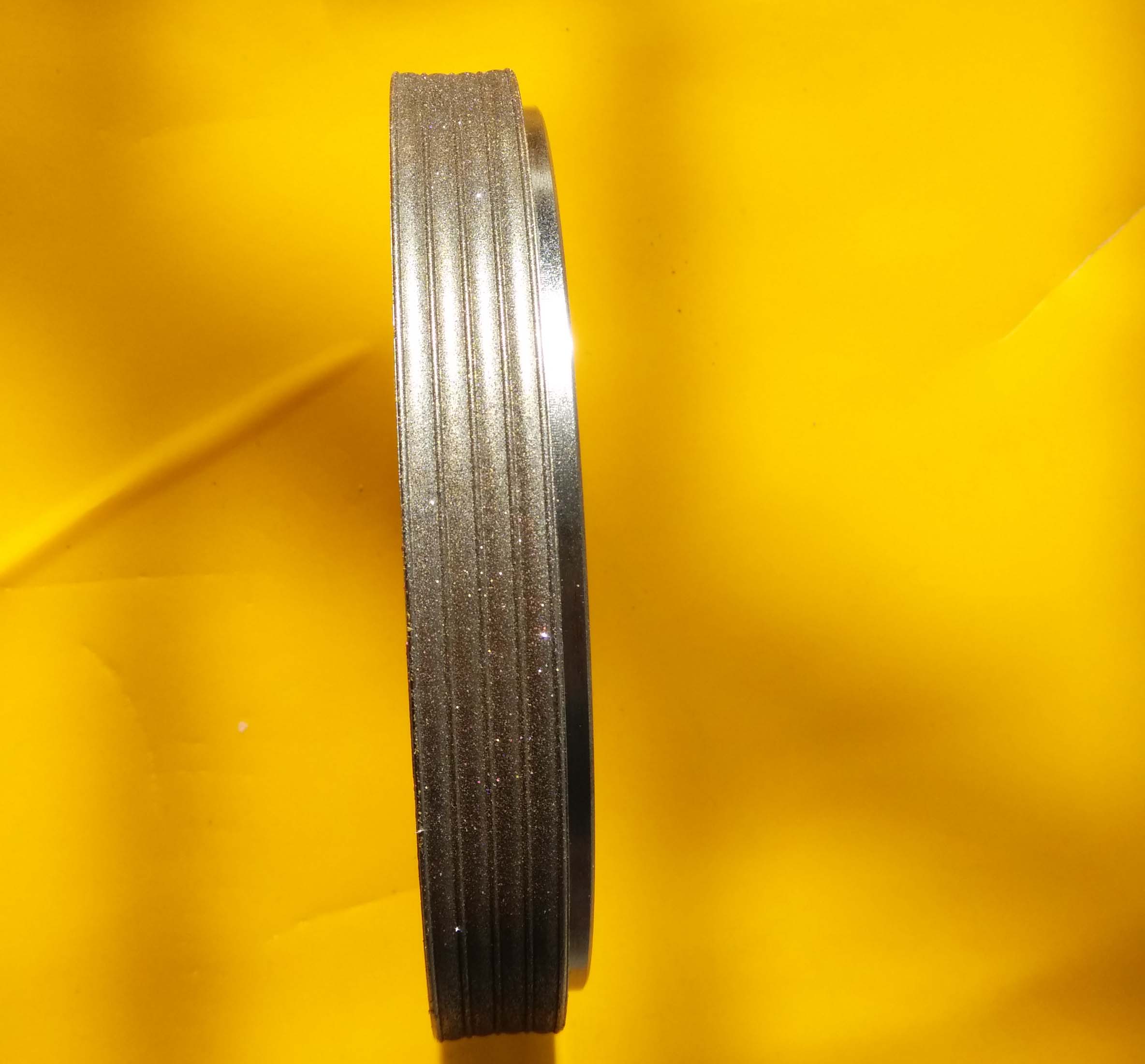 金刚石弧度带槽砂轮 CBN内弧修整 成型轮 疏刀轮定制非标 凹凸轮 纹理磨轮