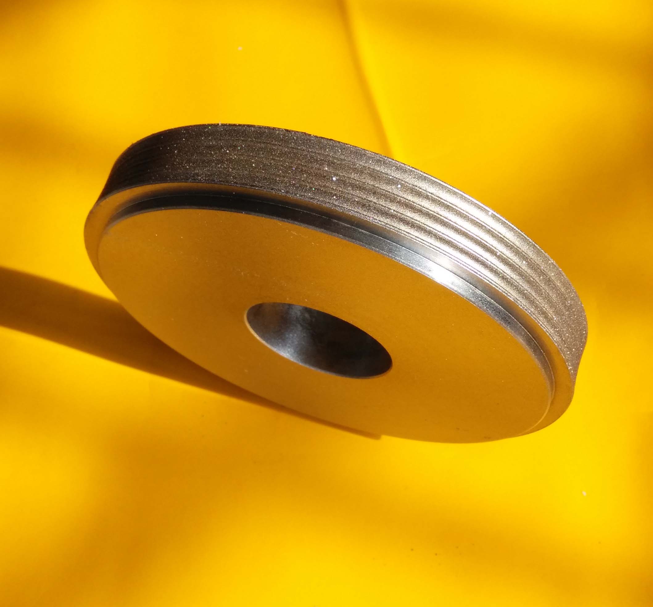 金刚石弧度带槽砂轮 CBN内弧修整 成型轮 疏刀轮定制非标 凹凸轮 纹理磨轮
